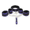Generique Kit Bondage avec Collier et Menottes Violet